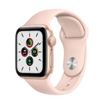 Apple Watch SE GPS + Cellular, 44mm Gold Aluminium Case, Pink Sand Sport Band