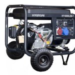 Generator de curent trifazat pe benzina Hyundai HY10000LEK-T, 17CP, 459CMC, 25L, Hyundai