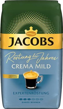 Jacobs Expertenrostung Crema Mild 1kg cafea boabe, Jacobs