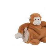 Maimuta cu paturica, Fibre sintetice, Maro, 26x17.5x24 cm, Jolipa