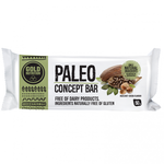 Baton concept Paleo alune padure cacao 50g - GOLD NUTRITION, GOLD NUTRITION
