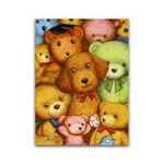 Puzzle din plastic Pintoo - Poodles and Teddy Bears, 150 piese (P1007), Pintoo