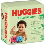 Huggies Natural Care servetele pentru curatare 3x56 buc, Huggies