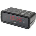 TechniSat Radio cu ceas, TechniSat, DIGICLOCK 2, FM band, Display LED 0.6', Functie snooze, 0.5 W, Negru, TechniSat