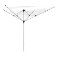 Uscator Rufe Metalic 50m Argintiu, BlackDecker