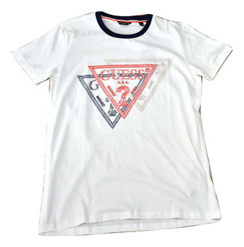 Tricou Guess, logo, multicolor