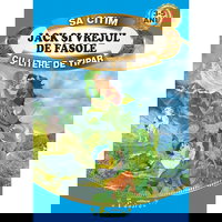 Carte de povesti engros. Sa citim cu litere mari de tipar. Jack si vrejul de fasole, 