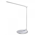 Lampa de birou LED TaoTronics TT-DL069, 1 x USB, incarcare wireless 10W (Argintiu)