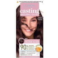 Vopsea de par semi-permanenta Casting Natural Gloss 423 Chestnut Brown, 180ml, L'Oreal Paris, L'Oreal Paris