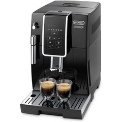 Expressor Automat De’Longhi Dinamica Ecam 350.15.B, 1450 W, Cafea si Espresso, Rezervor 1.8 L, 15 Bar, Negru