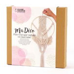 Graine Creative kit de bricolaj Macrame Round Wall Hanging Kit, Graine Creative