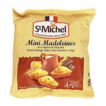 Mini Madeleine cu cioco St. Michel, 175 g