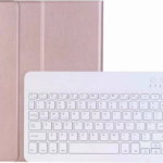 Husa tableta Strado Husa cu tastatura pentru Lenovo M10 Plus 10.3 X606 (roz) universal, Strado
