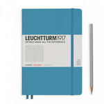 Caiet A5, 249 file, matematica, Leuchtturm Medium, albastru Navy