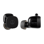 Casti ATH-SQ1TWBK, headphones (black, Bluetooth, USB-C), Audio Technica