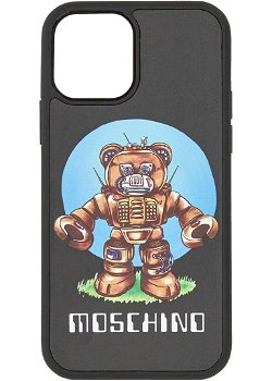 Moschino Compatible With Iphone 12 Pro BLACK, Moschino