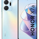 Telefon Mobil Honor X7a, Procesor Mediatek MT6765H Helio G37, IPS LCD Capacitive touchscreen 6.74inch, 4GB RAM, 128GB Flash, Camera Quad 50 + 5 + 2 + 2 MP, 4G, Wi-Fi, Dual SIM, Android (Argintiu)