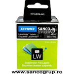 LW-Etiketten Hängeablage Alb 12x 50mm 220St/Rolle, Dymo