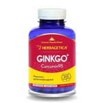 GINKGO CURCUMIN95 120cps - Herbagetica, Herbagetica