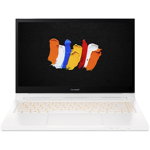 Laptop 2 in 1 Acer ConceptD 3 Ezel Pro CC314-72P cu procesor Intel® Core™ i7-10750H pana la 5.00 GHz, 14", Full HD, 16GB, 512GB SSD, NVIDIA® Quadro T1000 4GB, Windows 10 Pro, White