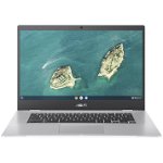 Notebook Asus ChromeBook CB1500CKA 15.6" Full HD Intel Celeron N5100 RAM 8GB eMMC 128GB Chrome OS Argintiu, ASUS