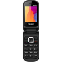 Maxcom Telefon mobil Maxcom Comfort MM815, Dual SIM, 2G, 2.4″, USB Type-C, taste mari cu font mare, meniu simplu destinat seniorilor, Negru, Maxcom