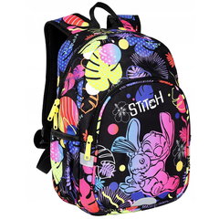 Ghiozdan cu 2 compartimente, Coolpack, Disney Stitch si Toby, Negru, Coolpack Ghiozdan cu 2 compartimente, Coolpack, Disney Stitch si Toby, Negru, Coolpack