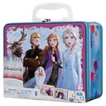 Set 2 puzzle-uri Frozen2 in gentuta metalica