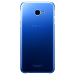 Husa de protectie Samsung Gradation Cover pentru Galaxy J4 Plus (2018), Blue, Samsung