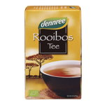 Ceai Rooibos, bio, 1,5g x 20 plicuri, Dennree