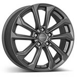 Janta aliaj compatibila cu Hyundai, Kia, Mazda, Dezent KS graphite 7Jx17 inch 5x114.3 ET 50 mm gaura centrala 67.1 mm