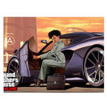 Tablou afis Grand Theft Auto - Material produs:: Tablou canvas pe panza CU RAMA, Dimensiunea:: 70x100 cm, 