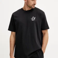 adidas Tricou JN7032 Negru Loose Fit