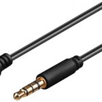 Cablu prelungitor Jack 3.5 mm 4 pini 1.5m Goobay, Goobay