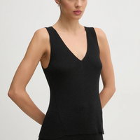 United Colors of Benetton top femei, culoarea negru, 1194DH016, United Colors of Benetton