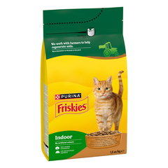 FRISKIES Cat, Adult, Pisica Indoor, Pui si Legume, 1.5 kg, Friskies FRISKIES Cat, Adult, Pisica Indoor, Pui si Legume, 1.5 kg, Friskies