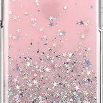 Wozinsky Wozinsky Star Glitter błyszczące etui pokrowiec z brokatem Samsung Galaxy A42 5G różowy, Wozinsky