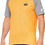 100% Tricou bărbați 100% Jersey CELIUM mânecă scurtă portocaliu gri mărime XL (NOU 2021), 100%