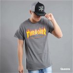 Thrasher Flame Logo Dark Grey, Thrasher