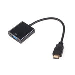 Cablu adaptor HDMI tata la VGA mama 1920x1200 fara sunet Cabletech, Cabletech