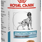 ROYAL CANIN VD Sensitivity Control Conservă pentru câini, cu Pui şi Orez 410g, Royal Canin Veterinary Diet