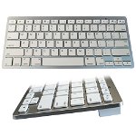 Tastatura TED Bluetooth mini alb+negru MF5 40975, TED