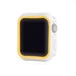 Carcasa Devia pentru Watch Case Apple Watch 4, 44mm, alb cu galben