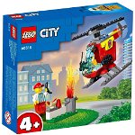LEGO® City - Elicopter de pompieri 60318, 53 piese