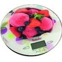 Cantar electronic de bucatarie, Saturn, Model inghetata, Sticla, Max. 5 kg, Multicolor, Saturn