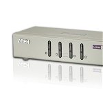 Switch KVM ATEN CS74U 4-Port USB KVM Switch with audio, 4x Cables Set, Non-powered