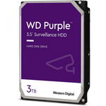 HDD WD Purple 3TB, Surveillance, 5400rpm, 64MB cache, SATA-III, 3.5  