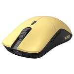 Mouse Gaming Model O Pro Wireless - Golden Panda - Forge Galben, Glorious PC Gaming Race
