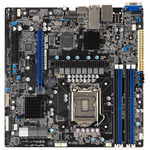 Placa de baza, ASUS, P12R-M, Micro ATX, Socket LGA1200 - C252