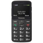 Telefon mobil, Panasonic, KX-TU160EXB, independent de card, Negru